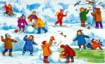 Рекомендации родителям детей старшего дошкольного возраста “Словесные игры о зиме”